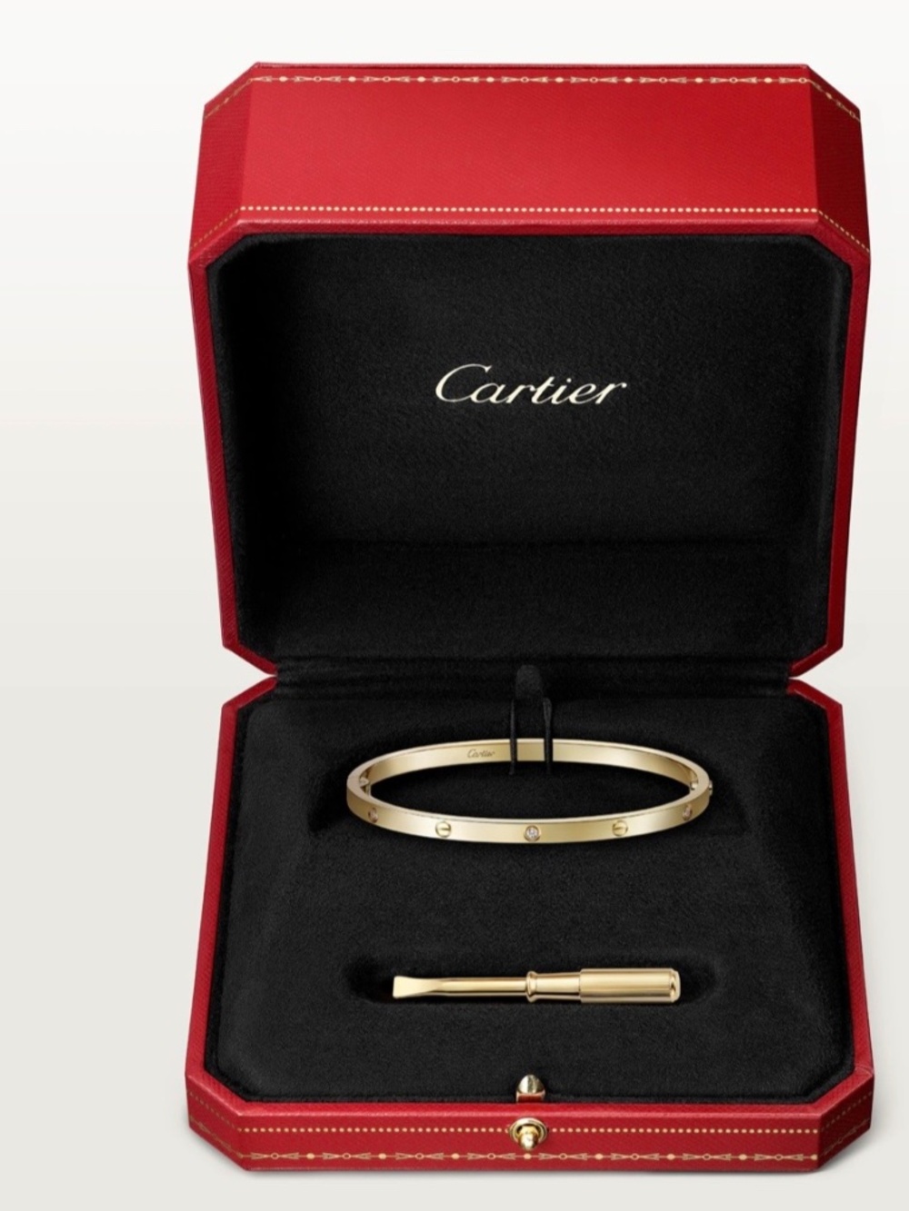 Cartier Small LOVE Bracelet with Diamonds